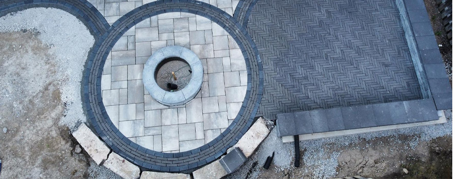 aerial view of interlock